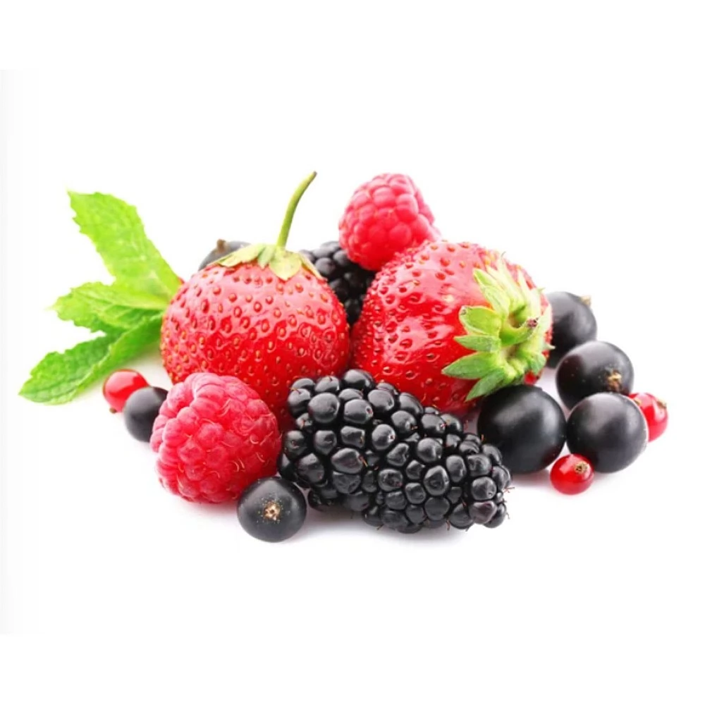 Forest berry mix - strawberries, black berries, blackcurrant, red